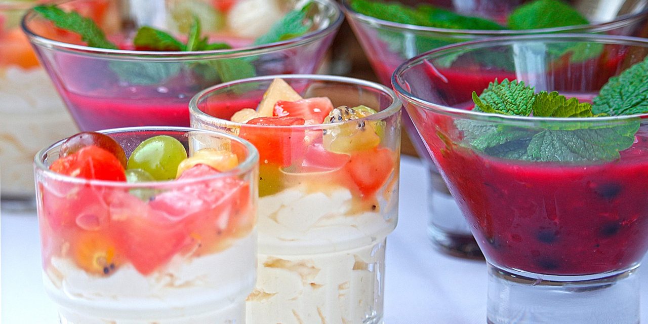 Sorbetto alle pesche
